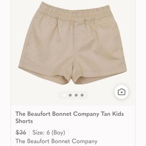 The Beaufort Bonnet Company Beige Kids Shorts